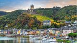 Cochem an der Mosel mit der Burg Cochem