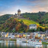 Cochem an der Mosel mit der Burg Cochem