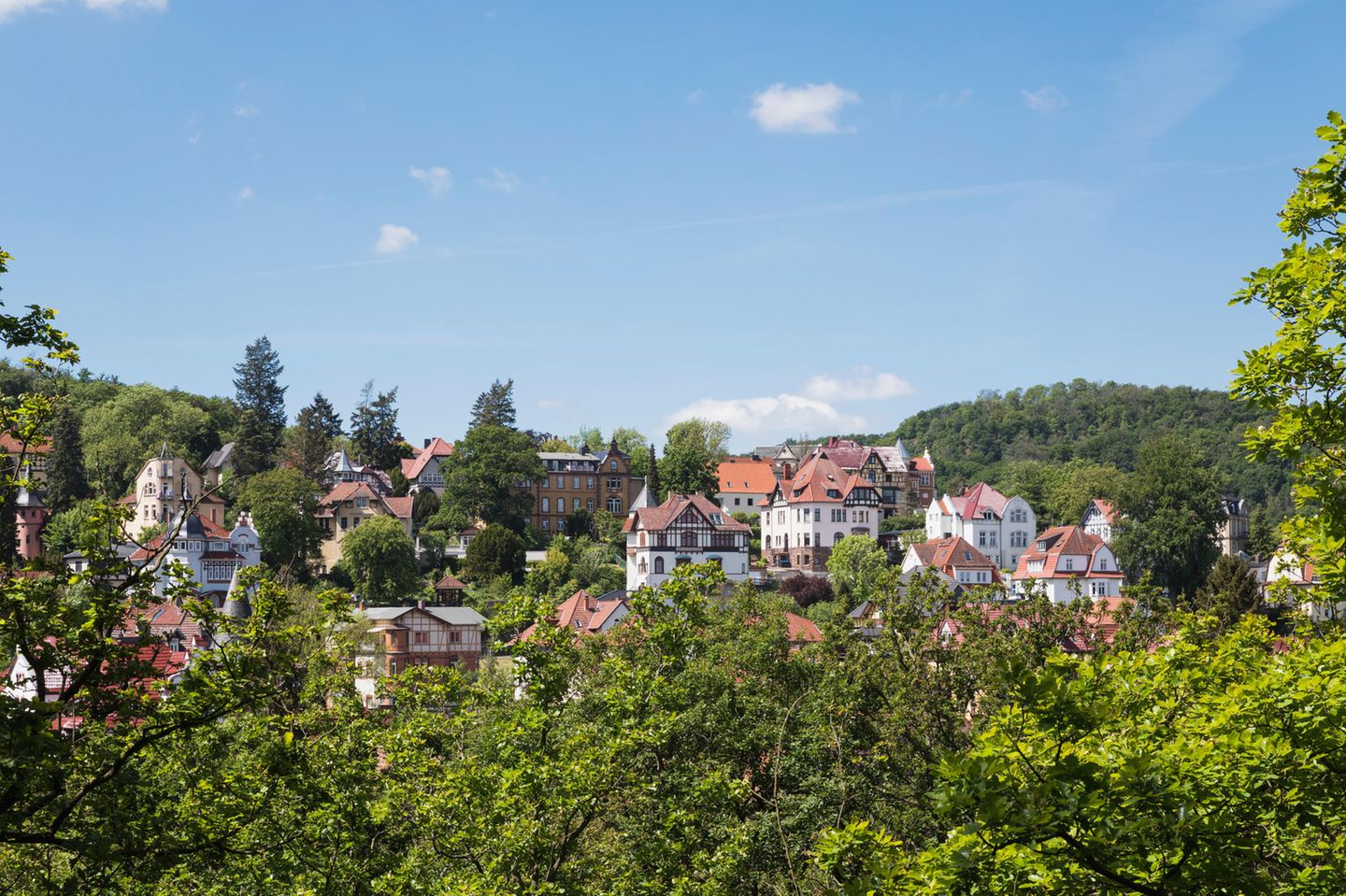 Historische Villen in Eisenach, Thüringen