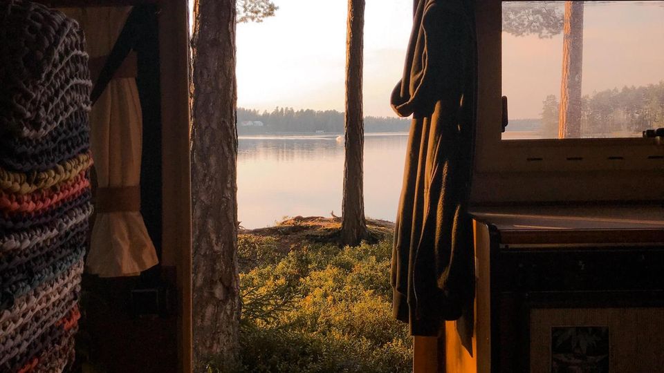 Der beste Ort für Tage der offenen Tür: ein See, wie dieser in Südschweden