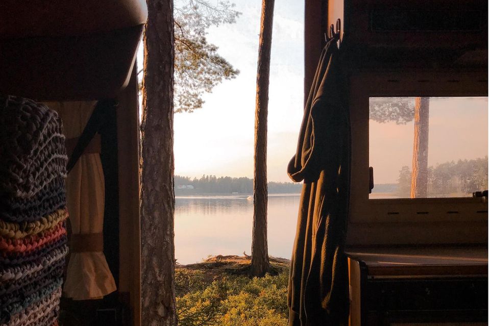 Der beste Ort für Tage der offenen Tür: ein See, wie dieser in Südschweden