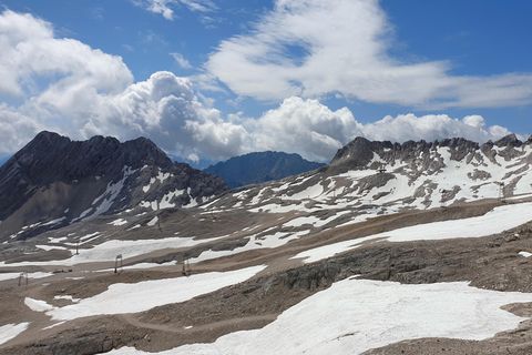 Gletscherschmelze bei Garmisch-Partenkirchen