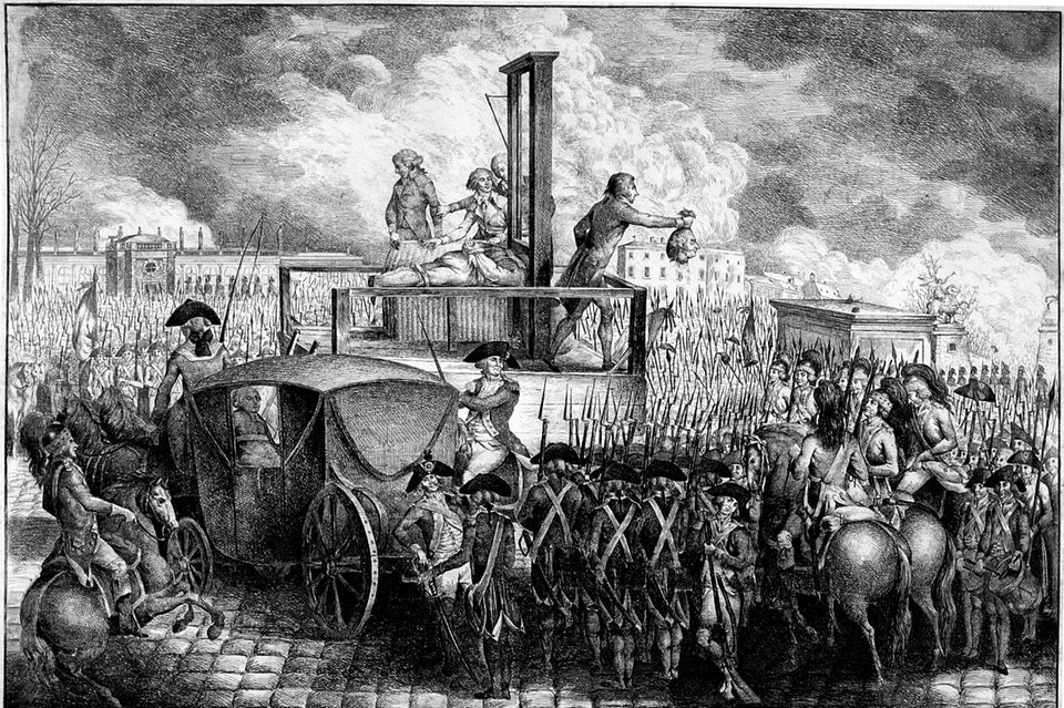 Je länger die Revolution andauert, desto kompromissloser werden die Revolutionäre: Am 21. Januar 1793 köpfen sie den König – und provozieren damit alle Monarchien Europas