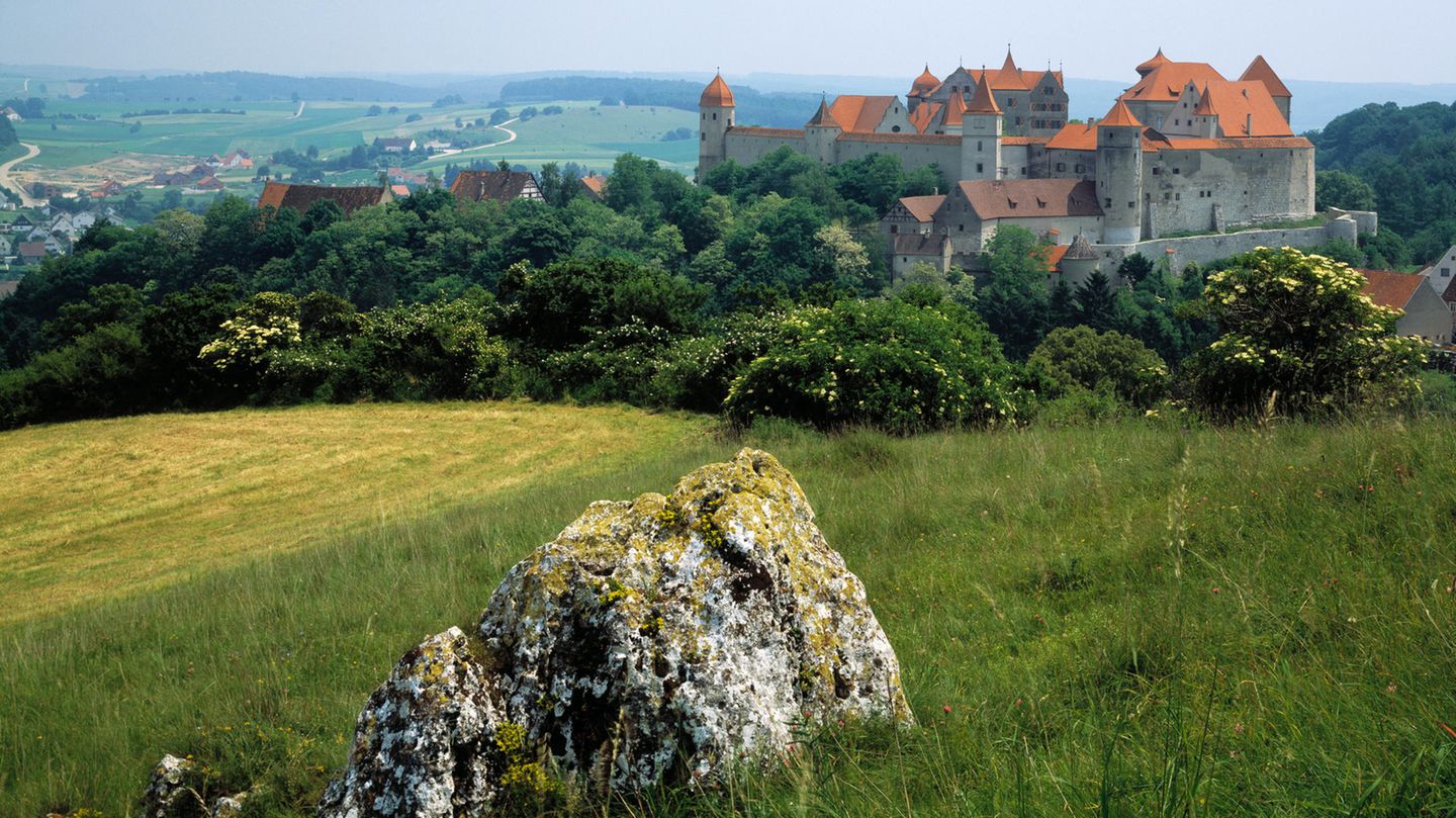 Burg Haburg im Nördlinger Ries