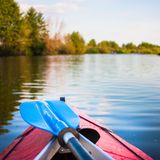 Kanu fahren im Naturpark Hirschwald