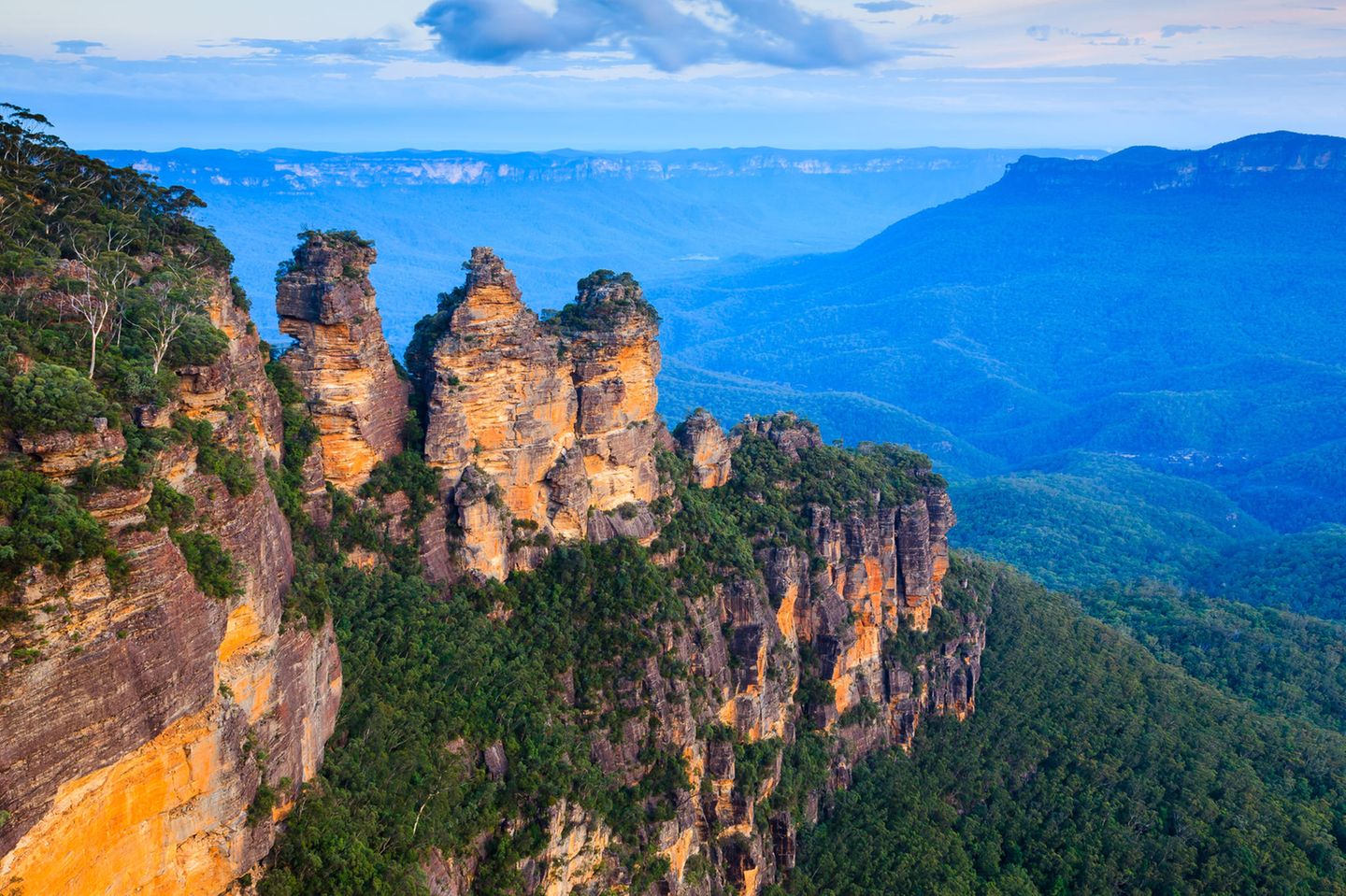 Felsformation Three Sisters in den Blue Mountains