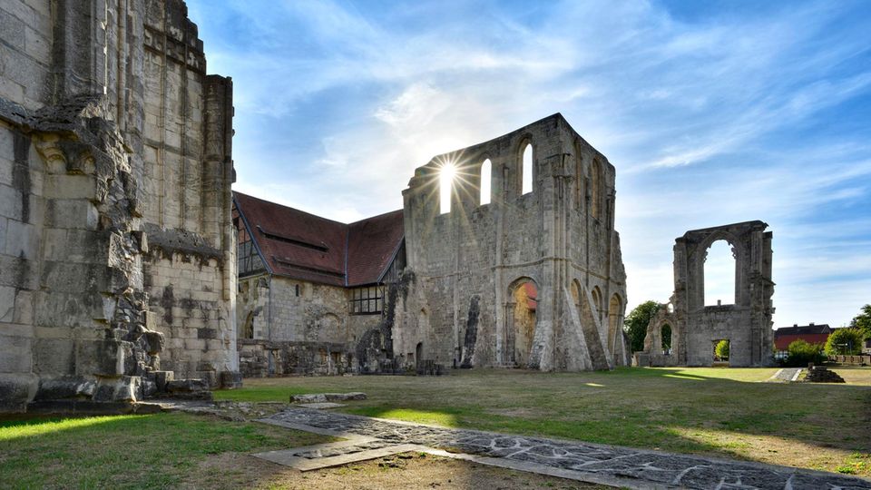 Kloster Walkenried im Harz bei Sonnenschein