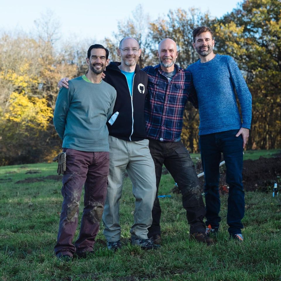 Ökologische Waldbewirtschaftung: Björn Clüsserath, Nils Reinhardt, Dr. Anselm Schneider und Marc Weppler – Die Köpfe hinter Woodify