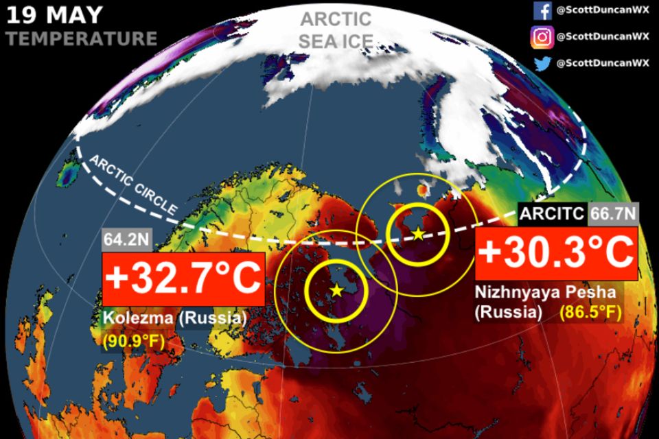 Klimawandel: Bikiniwetter am Polarkreis: Nordwesten Sibiriens ächzt unter Hitzewelle