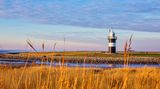 Leuchturm Kleiner Preuße in der in der Region Wuster Nordseeküste