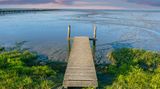 Steg ins Wattenmeer
