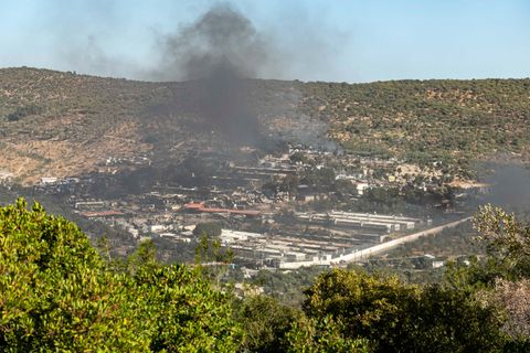 Tag drei der Brände im Flüchtlingscamp Moria