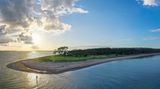 Rügen Palmer Ort - Sanddreieck im Bodden