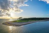 Rügen Palmer Ort - Sanddreieck im Bodden