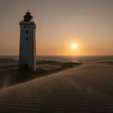 21.05.2021      "Rubjerg Knude Fyr bei Sonnenuntergang."  Kamera: Nikon Z6  Mehr Fotos von PhotoHoni