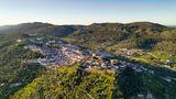 Luftbild über Serra de São Mamede