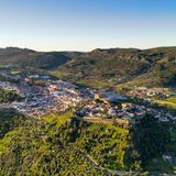 Luftbild über Serra de São Mamede