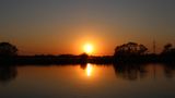 Sonnenuntergang bei Ketzin