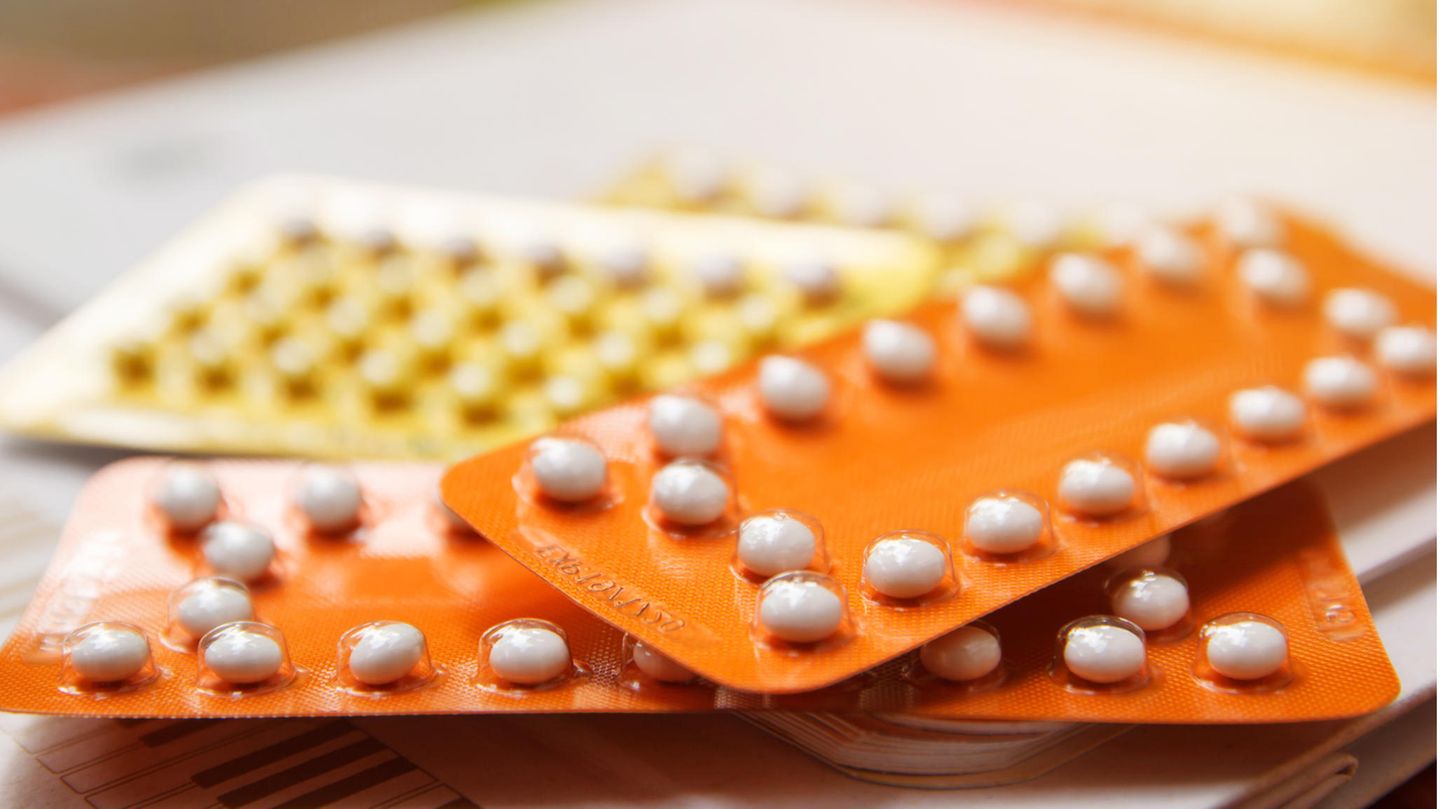 Verschiedene Packungen der Anti-Baby-Pille