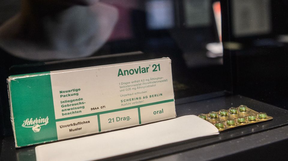 Erste Antibabypille "Anovlar 21" aus dem Jahr 1961 Erste Antibabypille "Anovlar 21" aus dem Jahr 1961