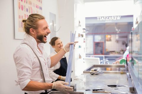 Zubereitung von Bonbons