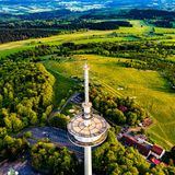 Blick von oben auf den Hoherodskopf