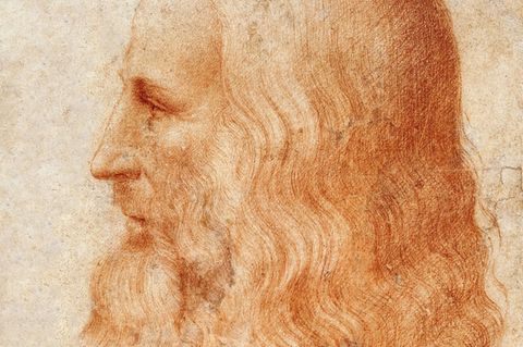 Wahrscheinlich nur ein einziges Porträt zeigt verlässlich die Züge Leonardo da Vincis, der schon für seine Zeitgenossen ein Rätsel war: Es ist diese Zeichnung, die sein Schüler Francesco Melzi um 1518 fertigt – kurz vor dem Tod des Meisters
