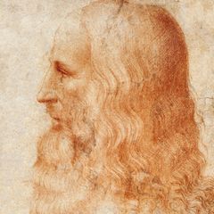 Wahrscheinlich nur ein einziges Porträt zeigt verlässlich die Züge Leonardo da Vincis, der schon für seine Zeitgenossen ein Rätsel war: Es ist diese Zeichnung, die sein Schüler Francesco Melzi um 1518 fertigt – kurz vor dem Tod des Meisters