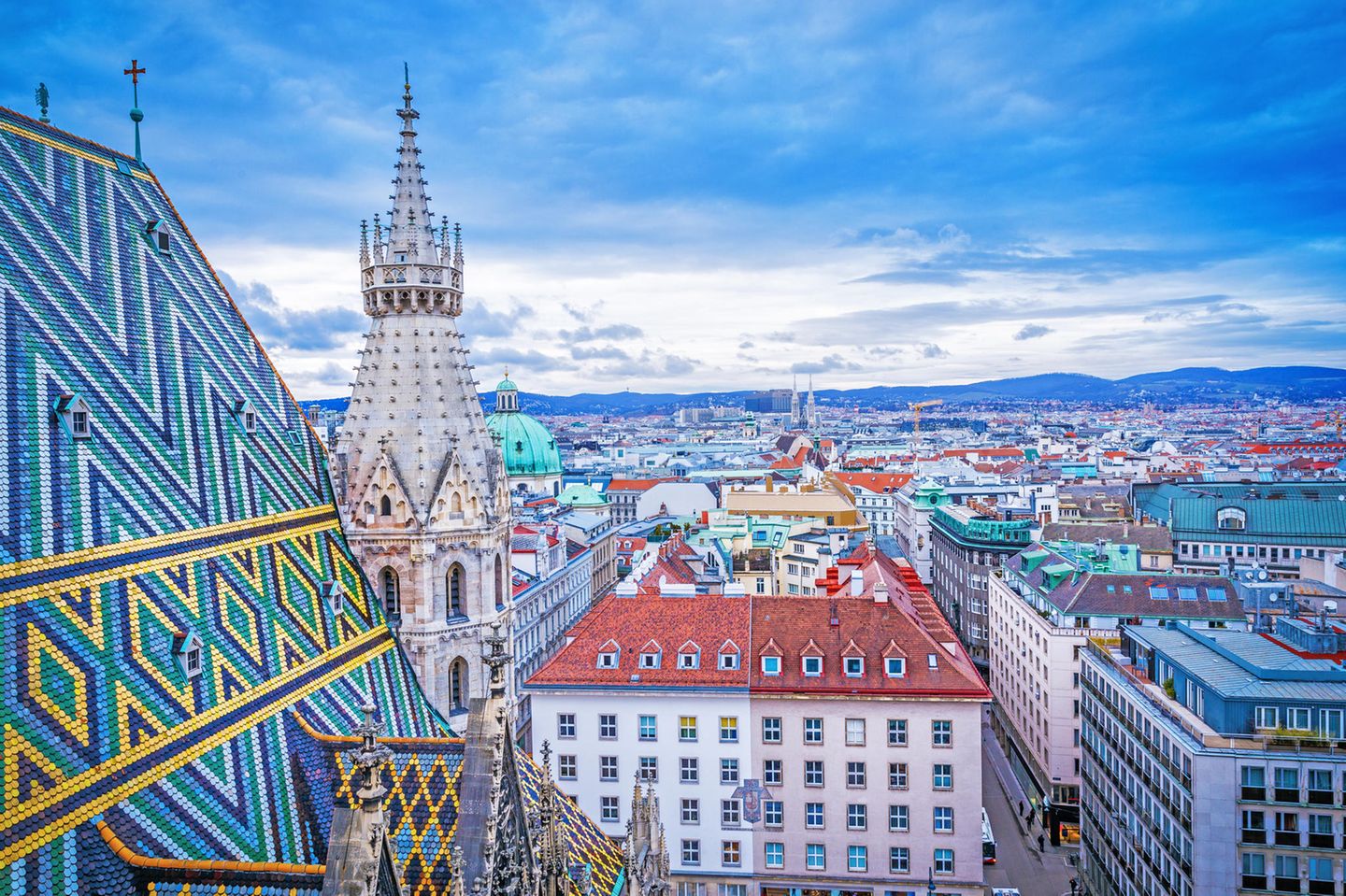 Blick über Wien
