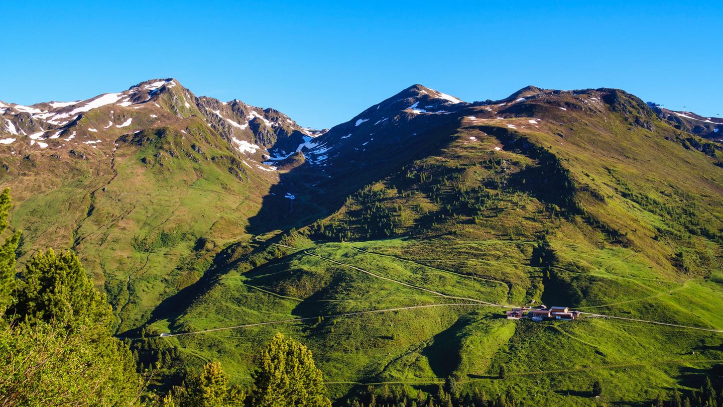 Blick auf den Wimbachkopf