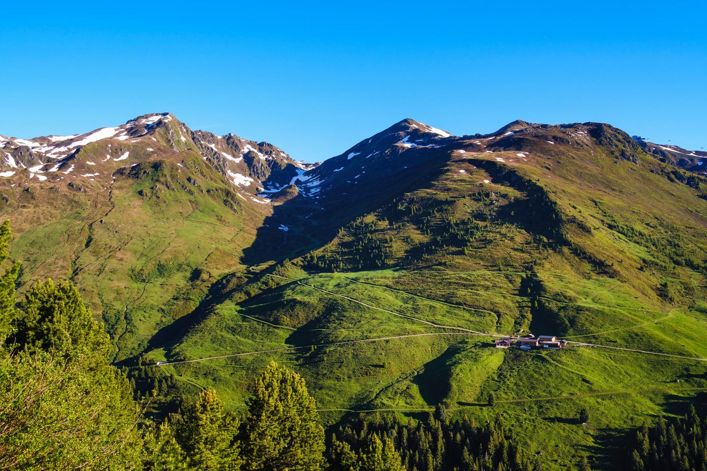 Blick auf den Wimbachkopf