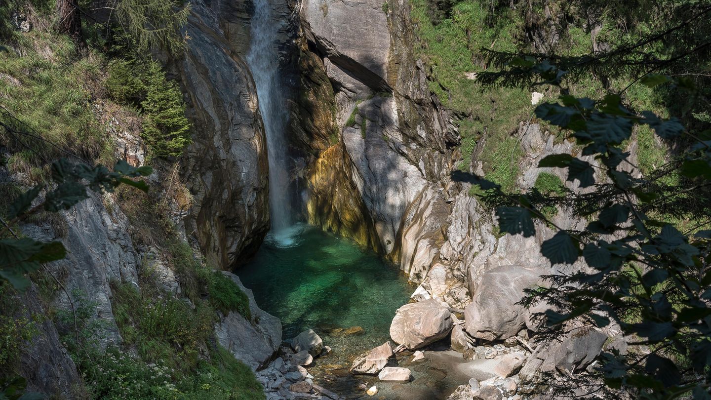 Kärnten – von Schlucht zu Schlucht Blick auf die Groppensteinschlucht