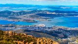 Blick auf Hobart