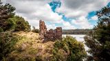 Ruine von der Strafkolonie Macquarie Harbour