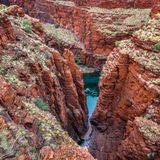 Blick vom Oxer Lookout auf die Schluchten im Nationalpark