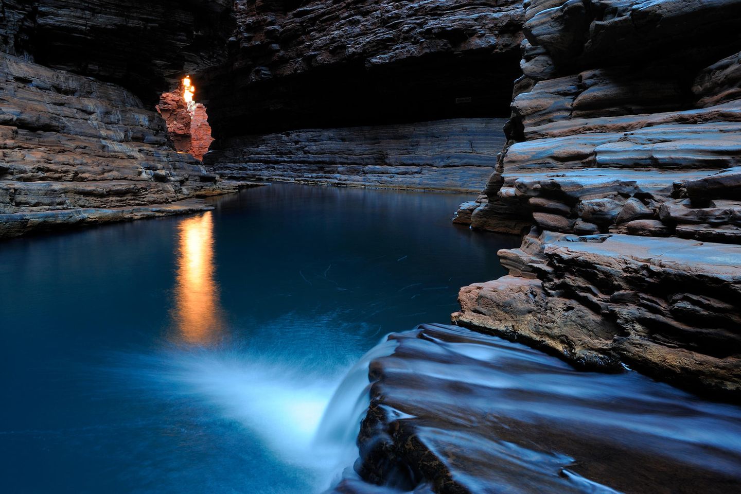 Kermits Pool in der Hancock Gorge