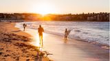 Surfer am Bondi Beach, Sydney