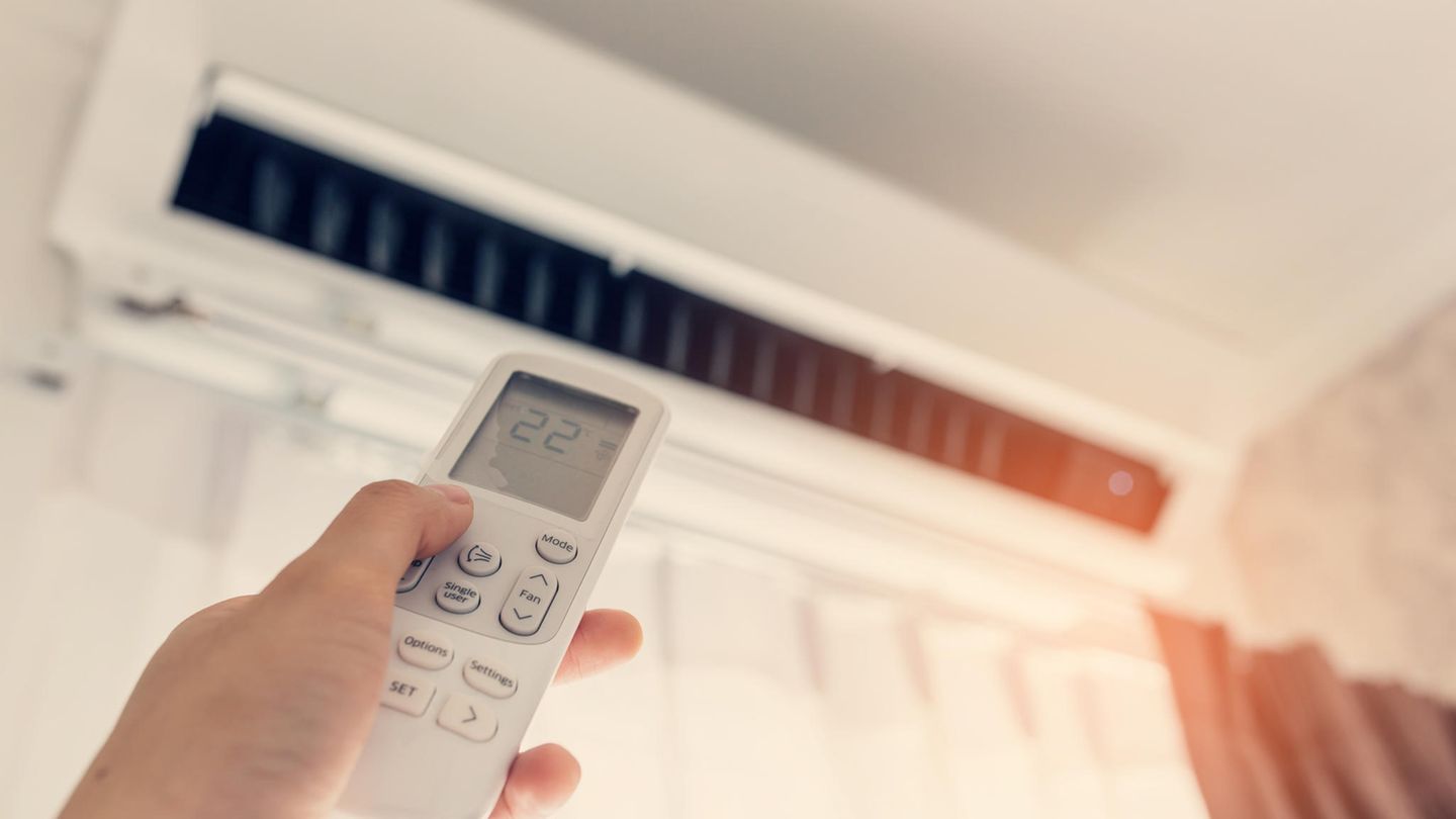 Klimagerät an der Wand Klimagerät an der Wand