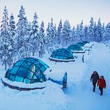 Kakslauttanen Arctic Resorts – Eisiglus in Lappland