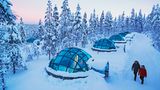 Kakslauttanen Arctic Resorts – Eisiglus in Lappland