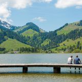 Blick auf den Schwarzsee