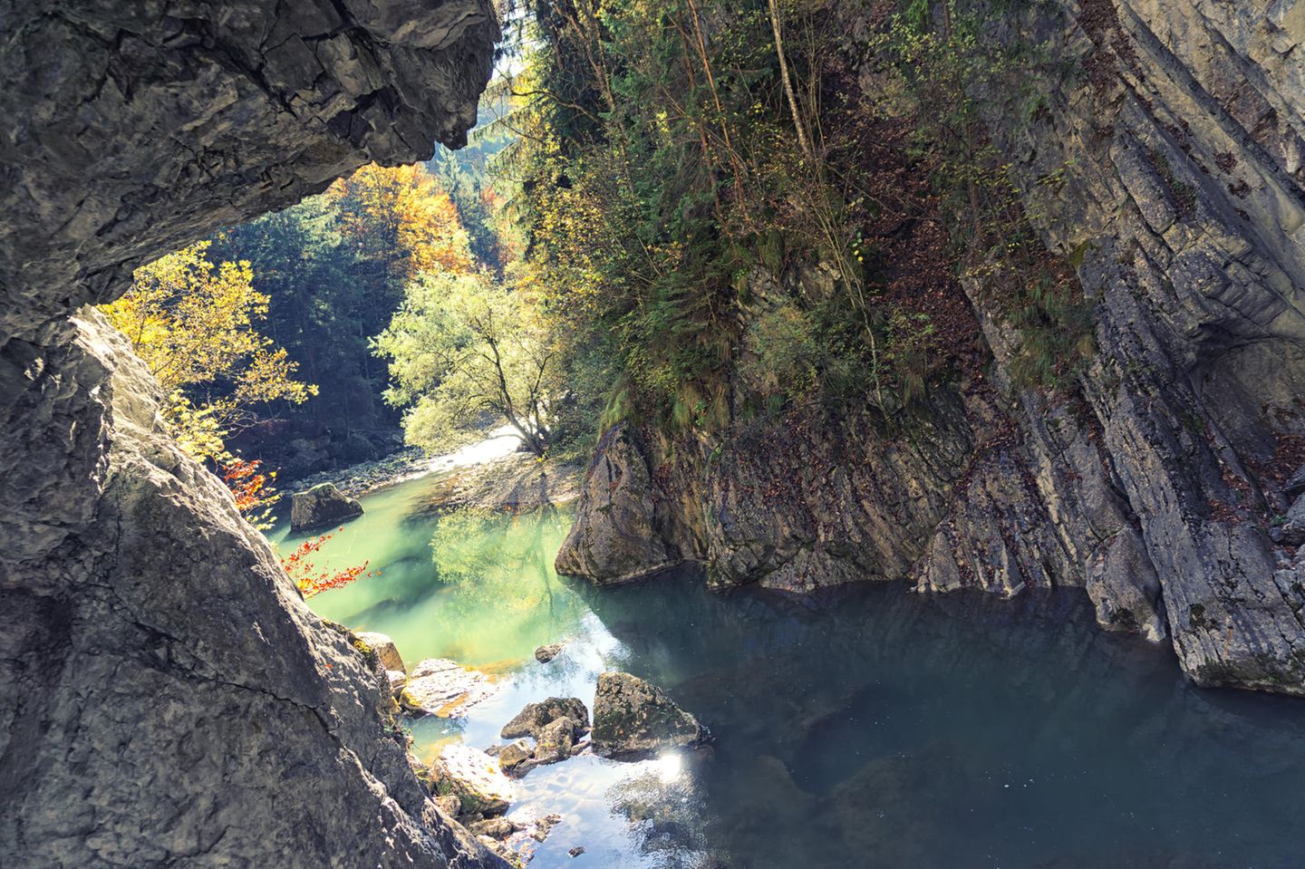 Jaunbachschlucht Jaunbachschlucht