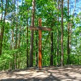 Gipfelkreuz auf dem Müggelberg in Berlin