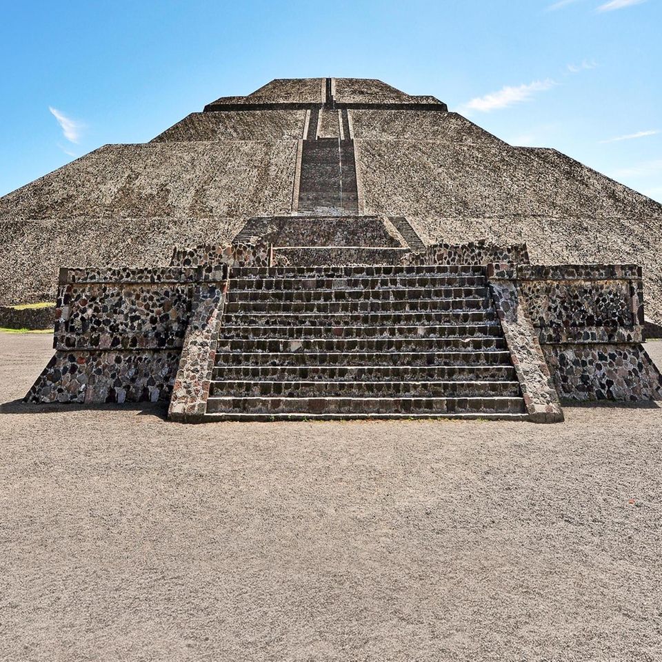 The pyramid of the Sun ancient ruins building  in Teotihuacan, Mexico. (Photo by: Avalon/Universal Images Group via Getty Images)