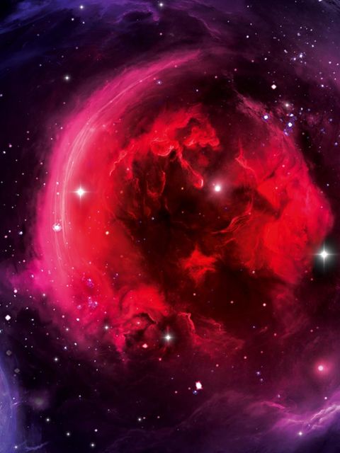 Schon bald nach dem Urknall begannen sich an vielen Stellen im jungen Universum 