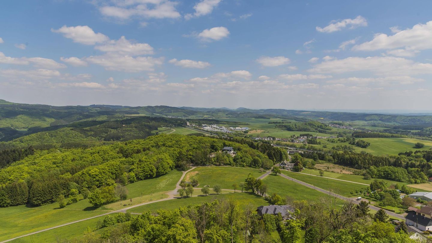 Aussicht von der Nürburg