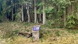 Hinweisschild auf dem Stupfarmweg