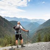 Blick über Tuschetien