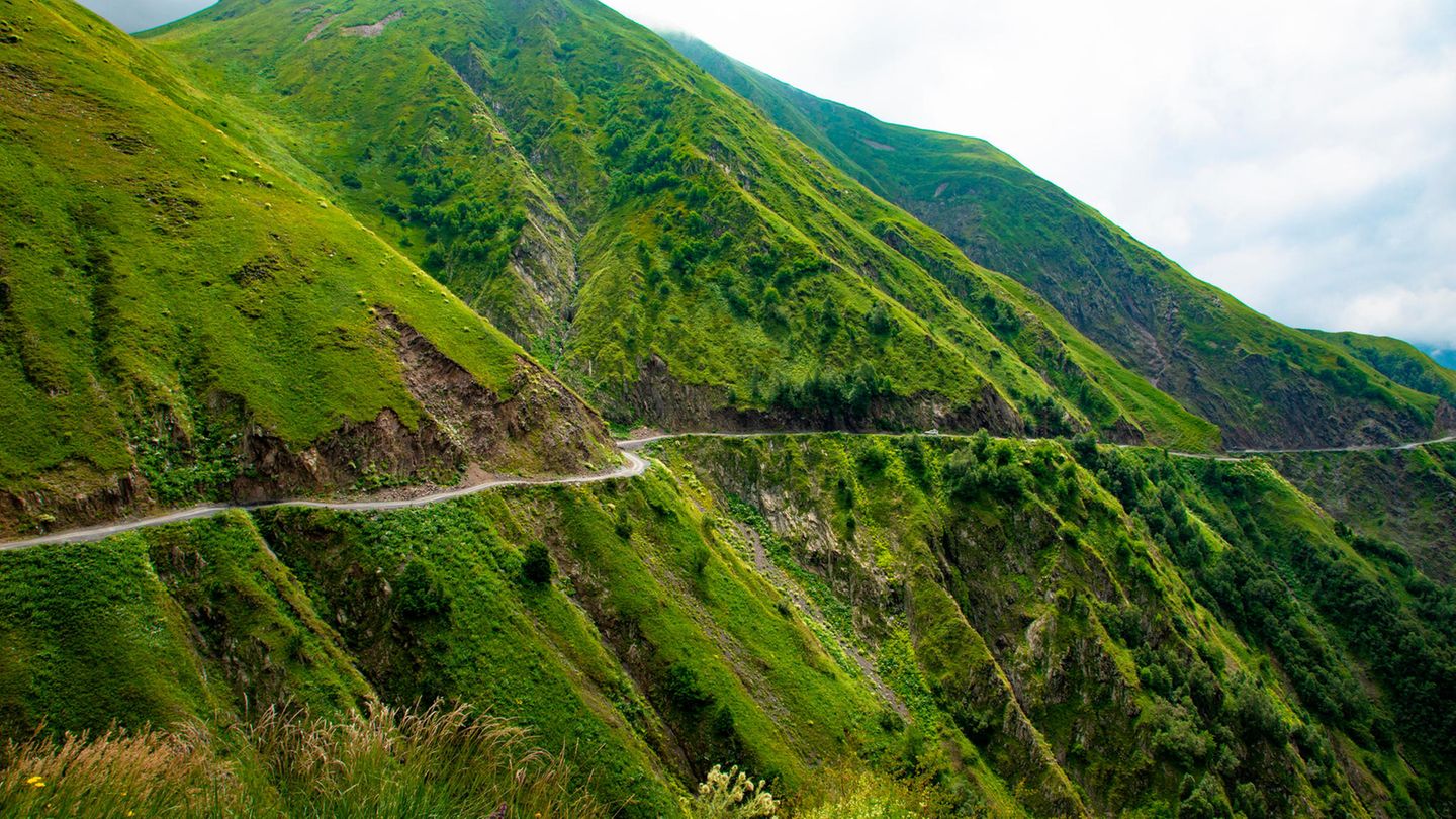 Die gefährlichste Straße im Albano Pass