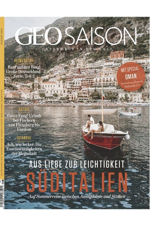 In GEO Saison 08/2021 finden Sie den zweiten Teil der großen Deutschland-Serie "Heimvorteil". Diesmal geht es rauf auf den Berg – mit 33 Tipps für Deutschlands Höhepunkte. Das Magazin können Sie hier im GEO Shop bestellen.